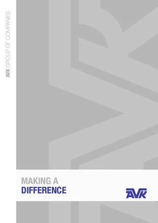 AVK´s corporate brochure