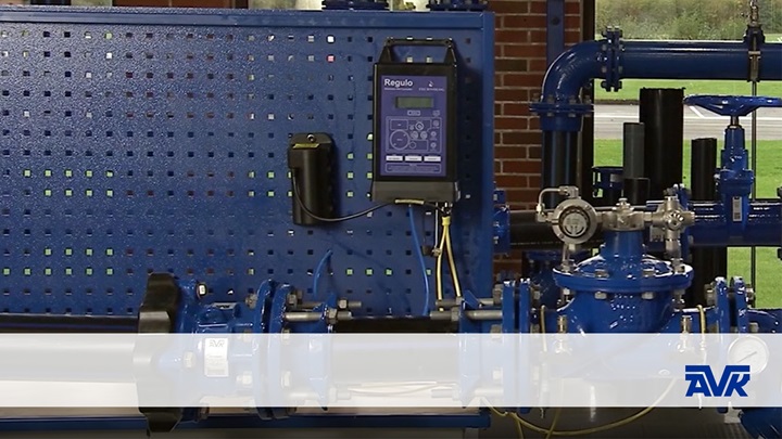 Installation of a Regulo controller on an AVK pressure reducing valve - thumbnail