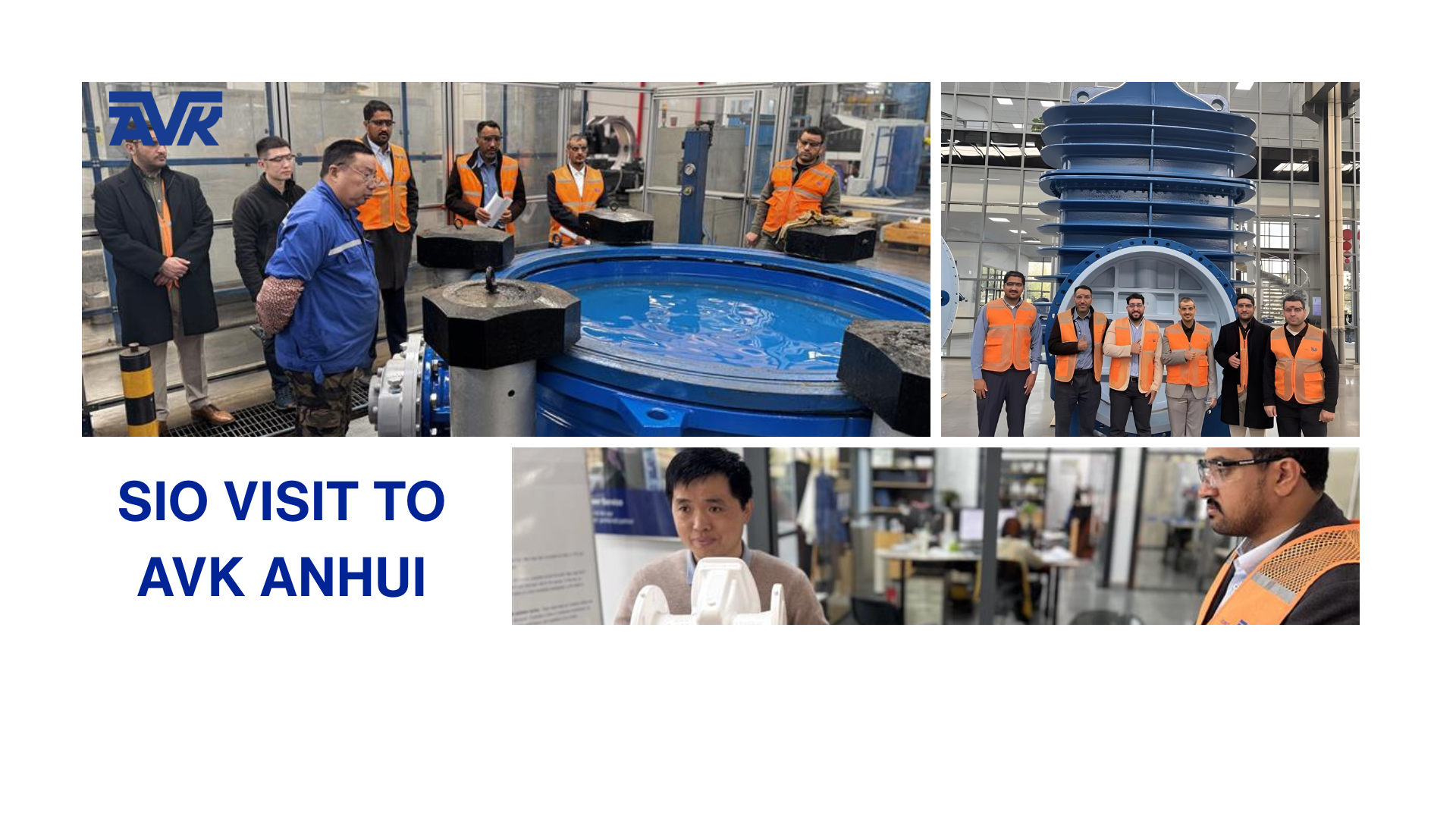 AVK Saudi Factory Visit, Customer Visit