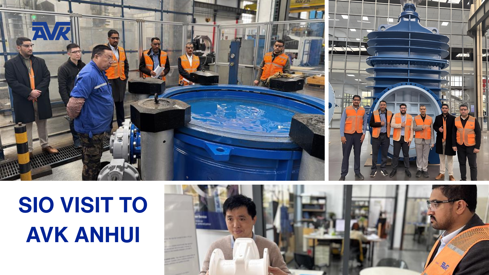 AVK Saudi Factory Visit, Customer Visit