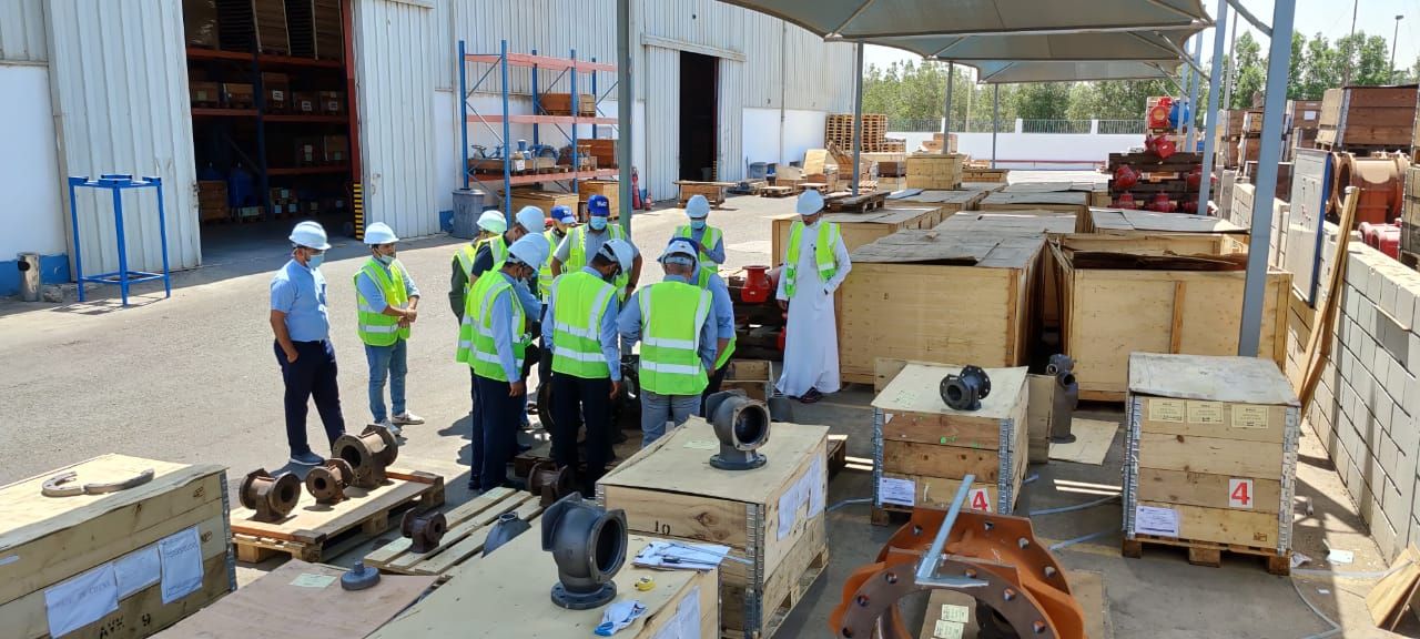 SWCC Visit - AVK Saudi Valves Manufacturing