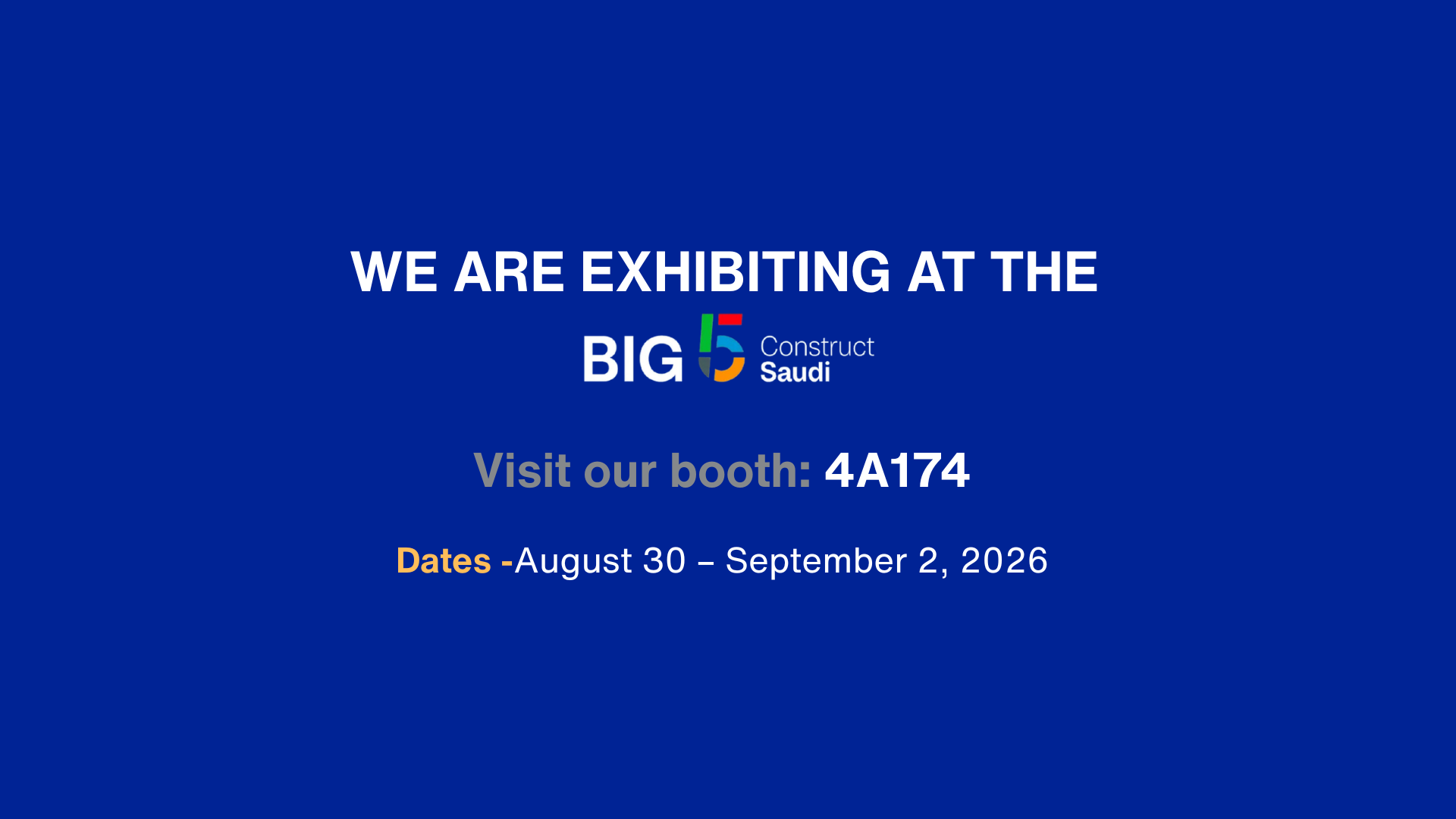 AVK SVMC Big 5 exhibition stand with valve solutions for buildings and infrastructure